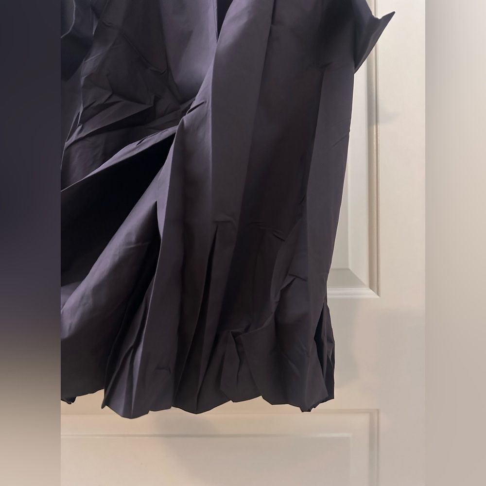 Tibi Deep Purple Full A-Line Skirt - Picture 6 of 11